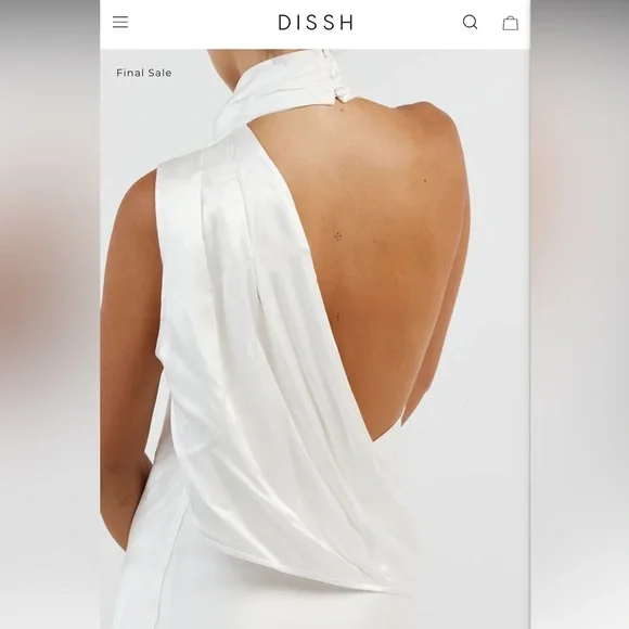 DISSH White Maxi Dress - Picture 4 of 15